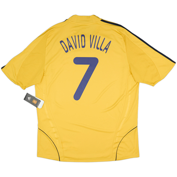2008-10 Spain Away Shirt David Villa #7 (XL)