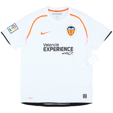 2008-09 Valencia Home Shirt (L)