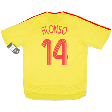 2006-07 Liverpool Away Shirt Alonso #14 (XL)