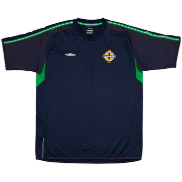 2004-05 Northern Ireland Umbro Training Shirt - 8/10 - (XL)