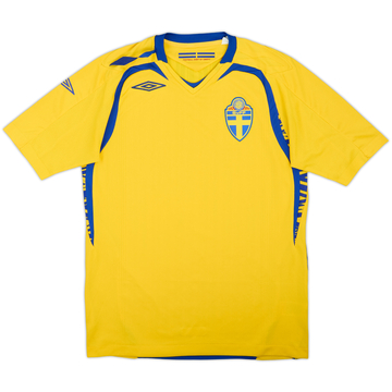 2007-09 Sweden Home Shirt - 5/10 - (S)