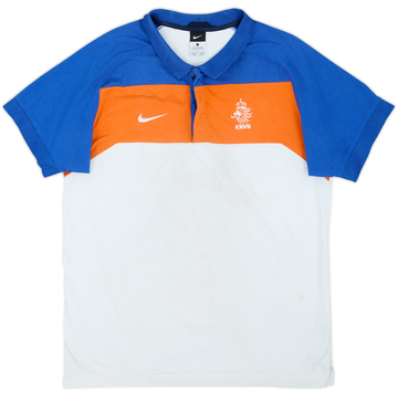 2010-11 Netherlands Nike Polo Shirt - 4/10 - (L)