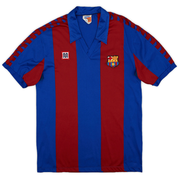 1984-89 Barcelona Home Shirt - 8/10 - (L)