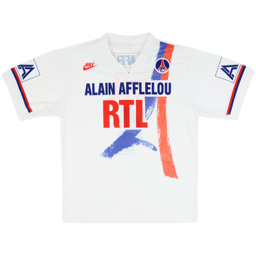 1990-91 Paris Saint-Germain Away Shirt #4 - 8/10 - (M)