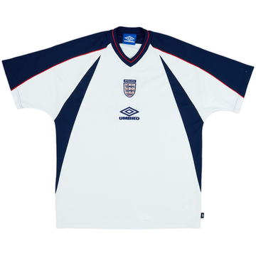 1999-00 England Umbro Training Shirt - 7/10 - (XL)