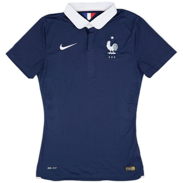 2014-15 France Authentic Home Shirt - 8/10 - (S)