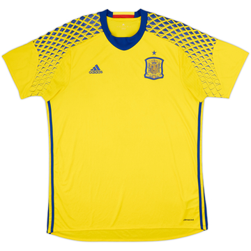 2016-17 Spain GK S/S Shirt - 8/10 - (XL)