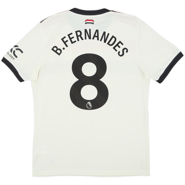 2024-25 Manchester United Authentic Third Shirt B.Fernandes #8 - 9/10 - (L)