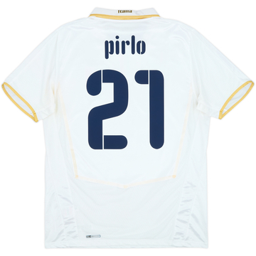 2007-08 Italy Away Shirt Pirlo #21 - 7/10 - (M)