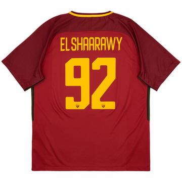 2017-18 Roma Home Shirt El Shaarawy #92 - 10/10 - (XL)