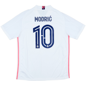 2020-21 Real Madrid Home Shirt Modric #10 - 8/10 - (XL)
