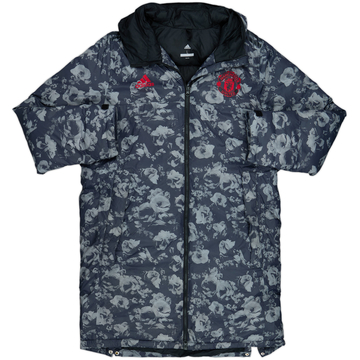 2019-20 Manchester United adidas Padded Bench Coat - 10/10 - (L)