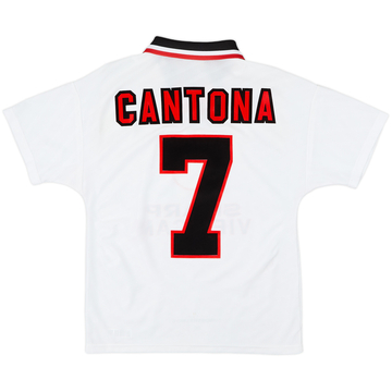 1996-97 Manchester United Away Shirt Cantona #7 - 7/10 - (Y)