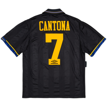 1993-95 Manchester United Away Shirt Cantona #7 - 9/10 - (M)