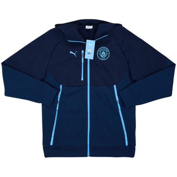 2025-26 Manchester City Puma Hooded Sweat Top (M)