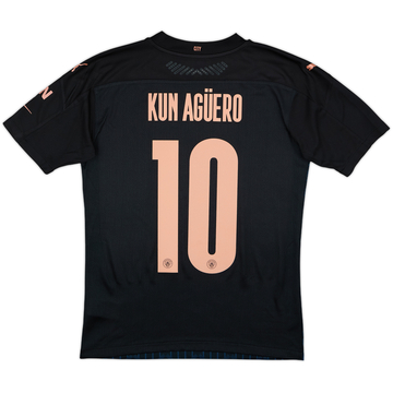 2020-21 Manchester City Authentic Away Shirt Kun Aguero #10 - 10/10 - (S)