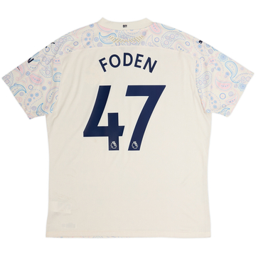 2020-21 Manchester City Authentic Third Shirt Foden #47 (XL)