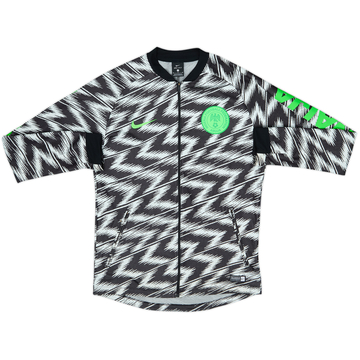 2018-19 Nigeria Nike Track Jacket - 9/10 - (M)
