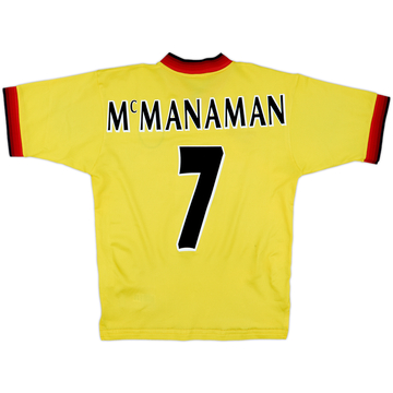 1997-99 Liverpool Away Shirt McManaman #7 - 8/10 - (S)