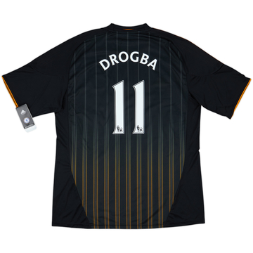 2010-11 Chelsea Away Shirt Drogba #11 (XXL)