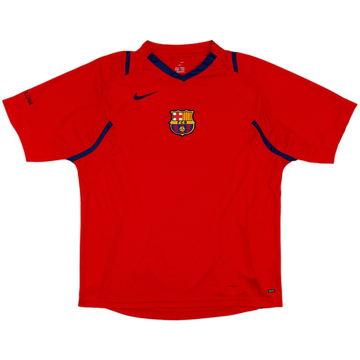 2006-07 Barcelona Nike Training Shirt - 9/10 - (L)