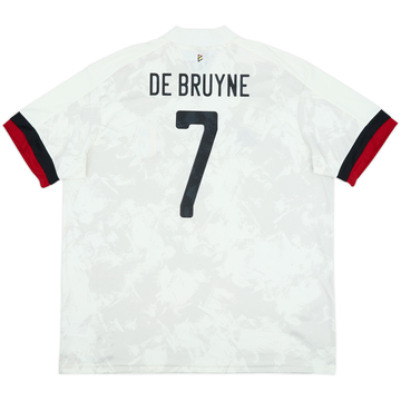 2020-22 Belgium Away Shirt De Bruyne #7 - 6/10 - (XXL)