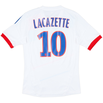 2012-13 Lyon Home Shirt Lacazette #10 - 8/10 - (S)