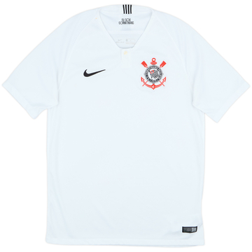 2018 Corinthians Home Shirt - 9/10 - (M)
