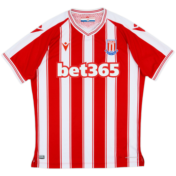 2020-21 Stoke City Home Shirt - 10/10 - (S)