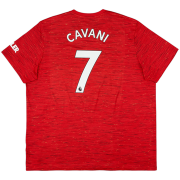 2020-21 Manchester United Home Shirt Cavani #7 - 8/10 - (3XL)