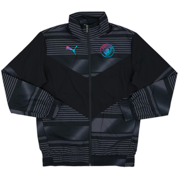 2021-22 Manchester City Puma Track Jacket - 8/10 - (S)