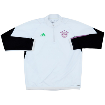 2023-24 Bayern Munich adidas 1/4 Zip Training Top - 6/10 - (XL)