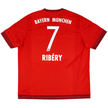 2015-16 Bayern Munich Home Shirt Ribery #7 - 10/10 - (XXL)
