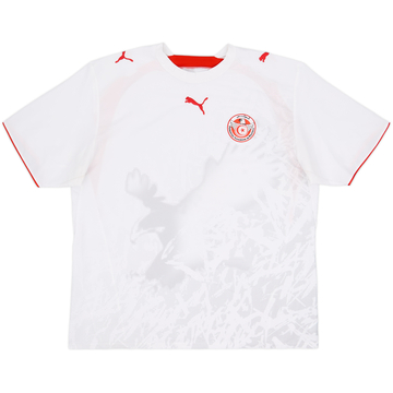 2006-07 Tunisia Home Shirt - 8/10 - (XXL)