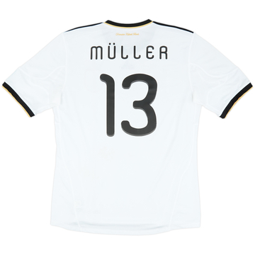 2010-11 Germany Home Shirt Muller #13 - 7/10 - (XXL)