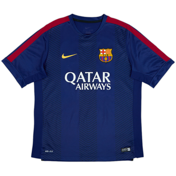 2014-15 Barcelona Nike Training Shirt - 8/10 - (L)