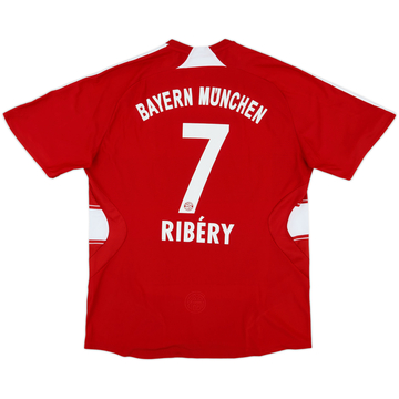 2007-08 Bayern Munich Home Shirt Ribery #7 - 8/10 - (L)