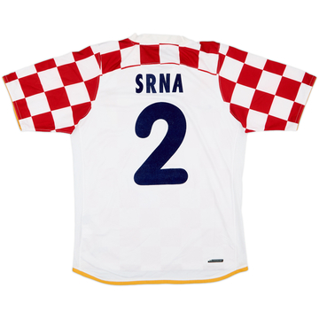 2006-08 Croatia Home Shirt Srna #2 - 7/10 - (M)