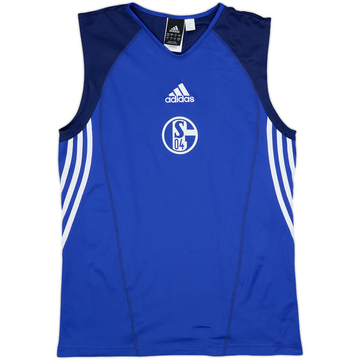 2005-06 Schalke adidas Training Vest - 6/10 - (S)