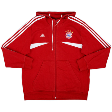 2013-14 Bayern Munich adidas Hooded Track Jacket - 8/10 - (XL)