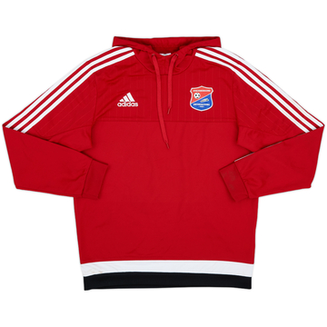 2015-16 Unterhaching adidas Hooded Top - 8/10 - (M)