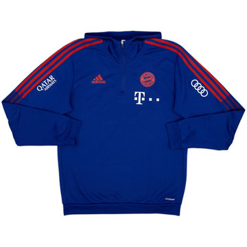 2021-22 Bayern Munich adidas 1/4 Zip Training Top - 7/10 - (M)