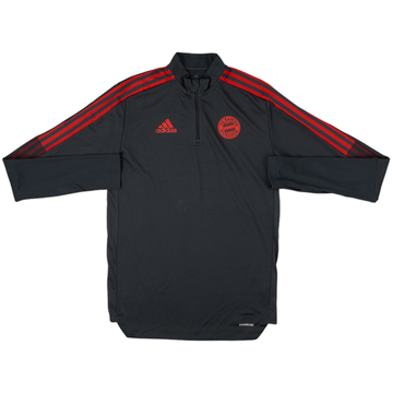 2020-21 Bayern Munich adidas 1/4 Zip Drill Top - 8/10 - (S)