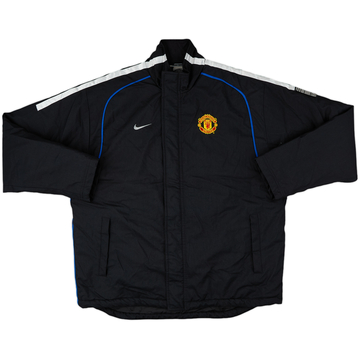2002-03 Manchester United Nike Padded Bench Coat - 10/10 - (M)