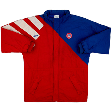 1993-95 Bayern Munich adidas Padded Bench Coat - 6/10 - (XL)