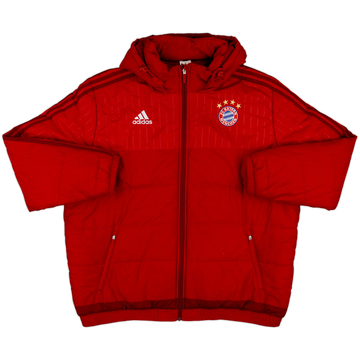 2015-16 Bayern Munich adidas Padded Bench Coat - 8/10 - (XXL)