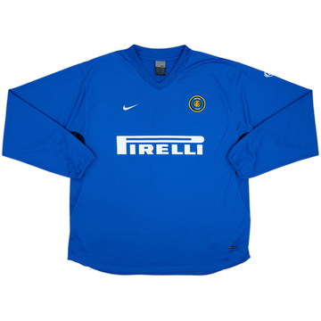 2004-05 Inter Milan Nike Training L/S Shirt - 6/10 - (XL)