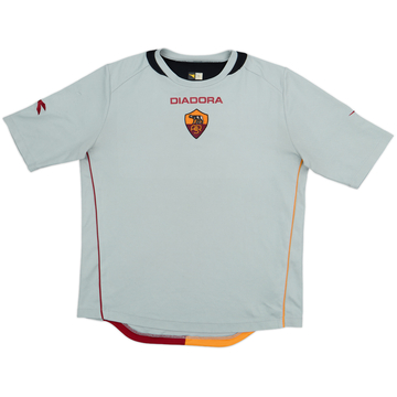 2006-07 Roma Diadora Training Shirt - 7/10 - (XL)
