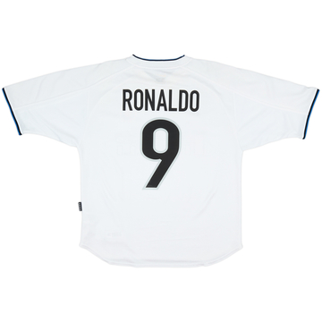 1999-00 Inter Milan Away Shirt Ronaldo #9 - 6/10 - (M)