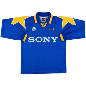 1995-96 Juventus Away L/S Shirt - 7/10 - (S)